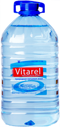 Питьевая вода "Vitarel" 5 литров, 10 шт.