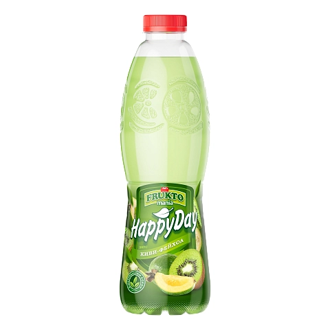 Сокосодержащий напиток Fruktomania Happy day Киви-Фейхоа 1 литр, 6 шт от магазина Одежда+