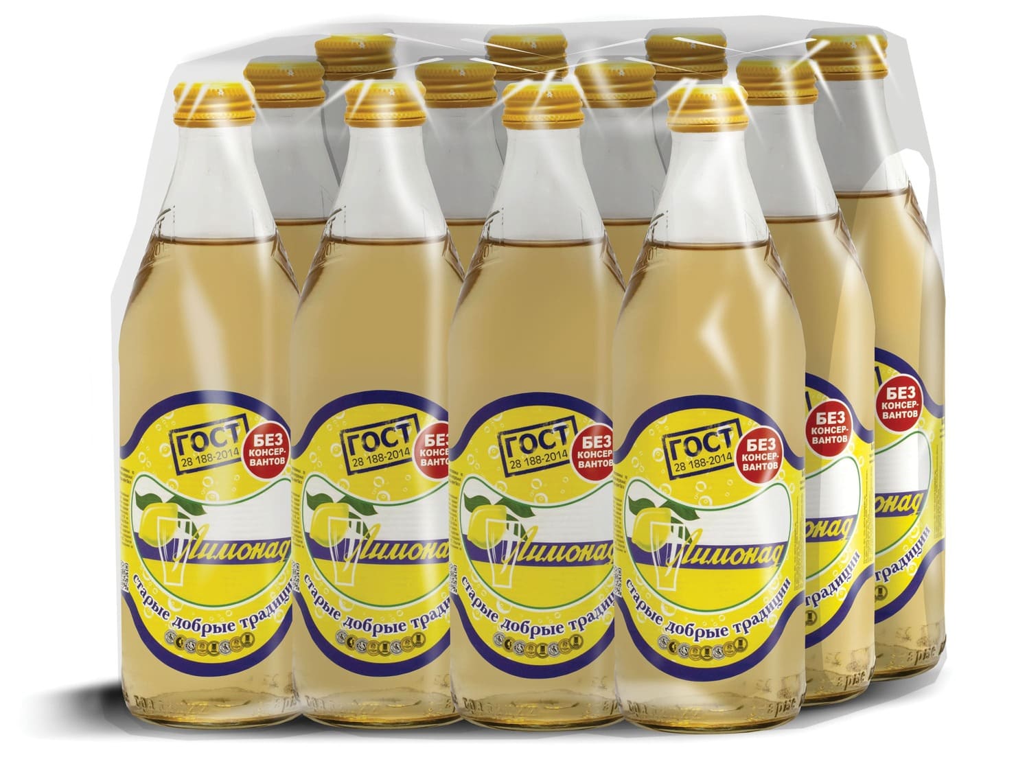 картинка Газированный напиток "Старые добрые традиции" Лимонад 0,5 л., 12 шт от магазина Одежда+