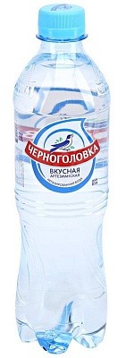 Вода "Черноголовская" 0.5 л., негаз., ПЭТ, 12 шт. в уп.