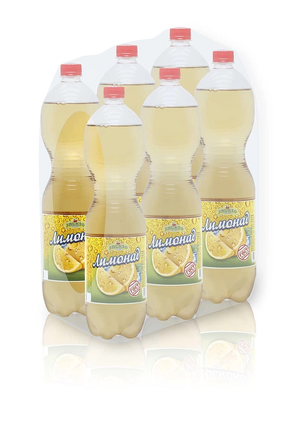 Газированный напиток Fruktomania Лимонад оригинальный 1,5 литра, 6 шт от магазина Одежда+