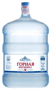 Питьевая вода "Горная вершина" 19 литров