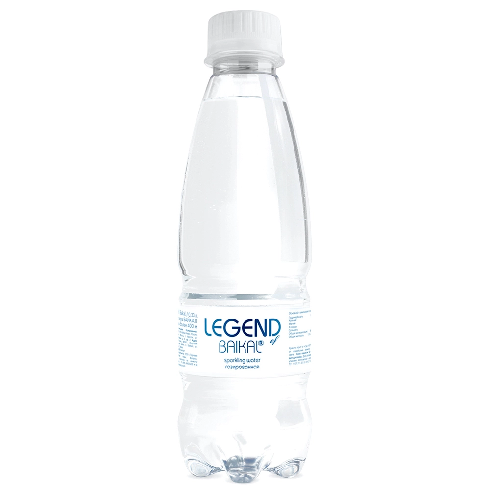 Вода "Легенда Байкала" 0,33 литра газированная (ПЭТ) уп. 12 шт. от магазина Одежда+