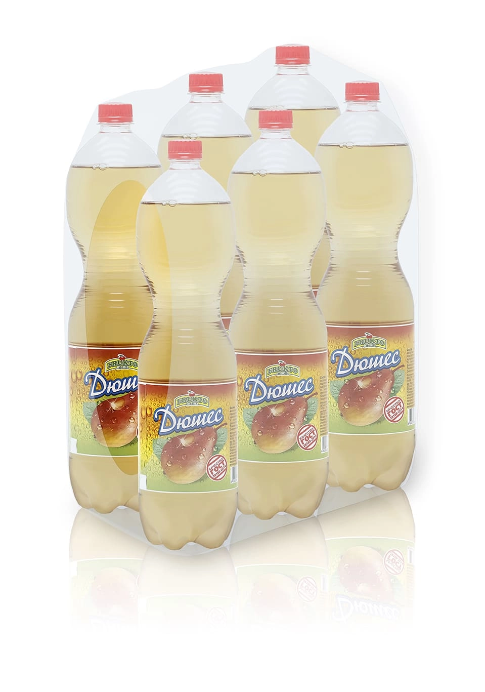 Газированный напиток Fruktomania  Дюшес 1,5 литра, 6 шт от магазина Одежда+