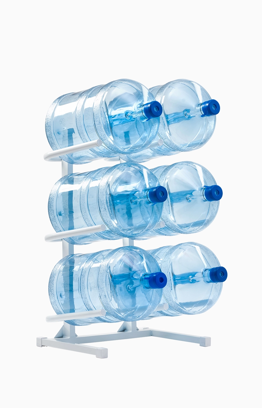 Подставка для 6-ти бутылей белая РОССИЯ от магазина Одежда+